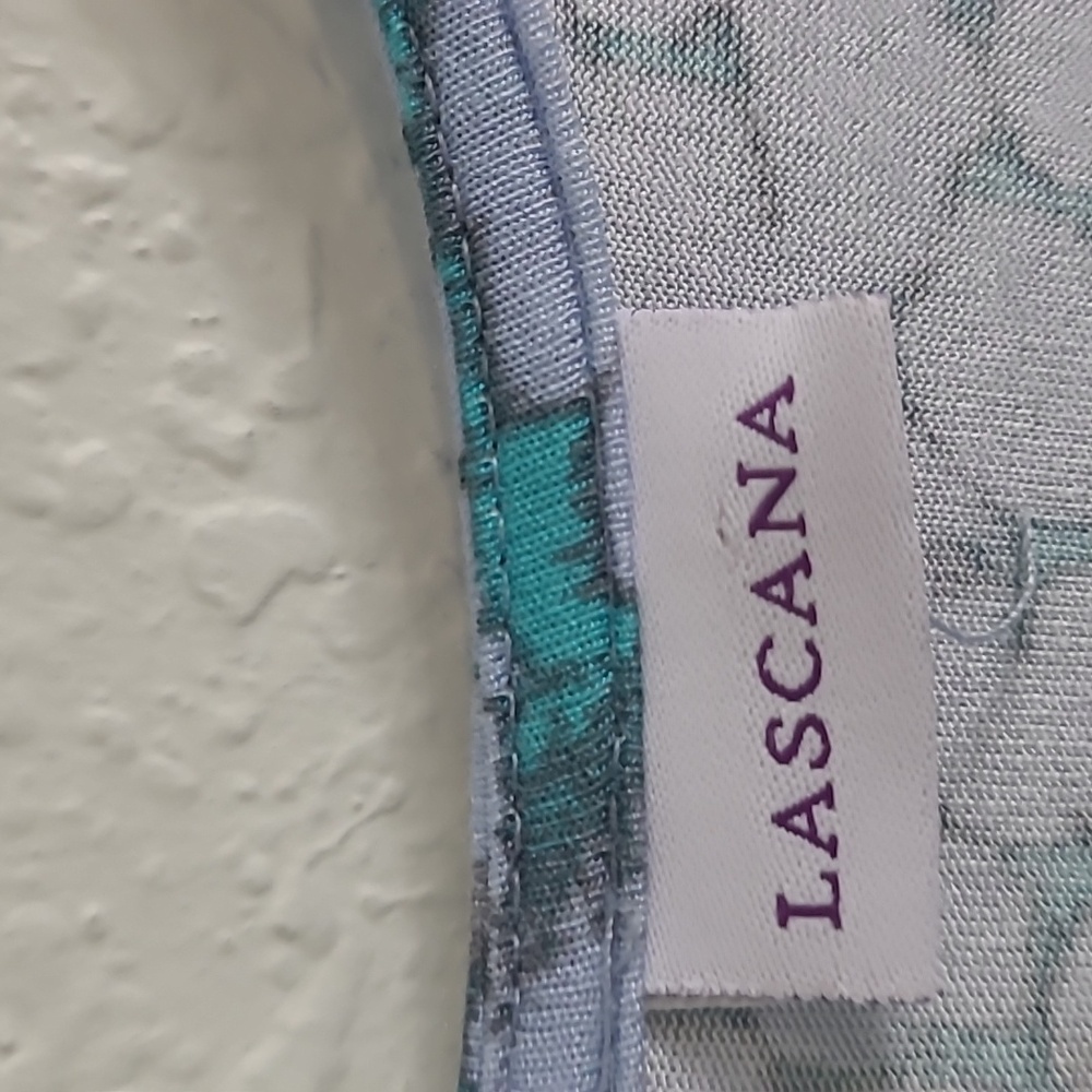 Lascana Blue Patterned Women's Dress Size 6 - Picture 8 of 12